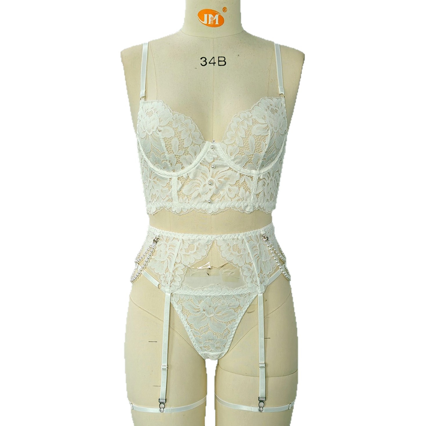 Sexy Dessous Modische Damenbek – Pearl Trim Chain Bewertung und Preis