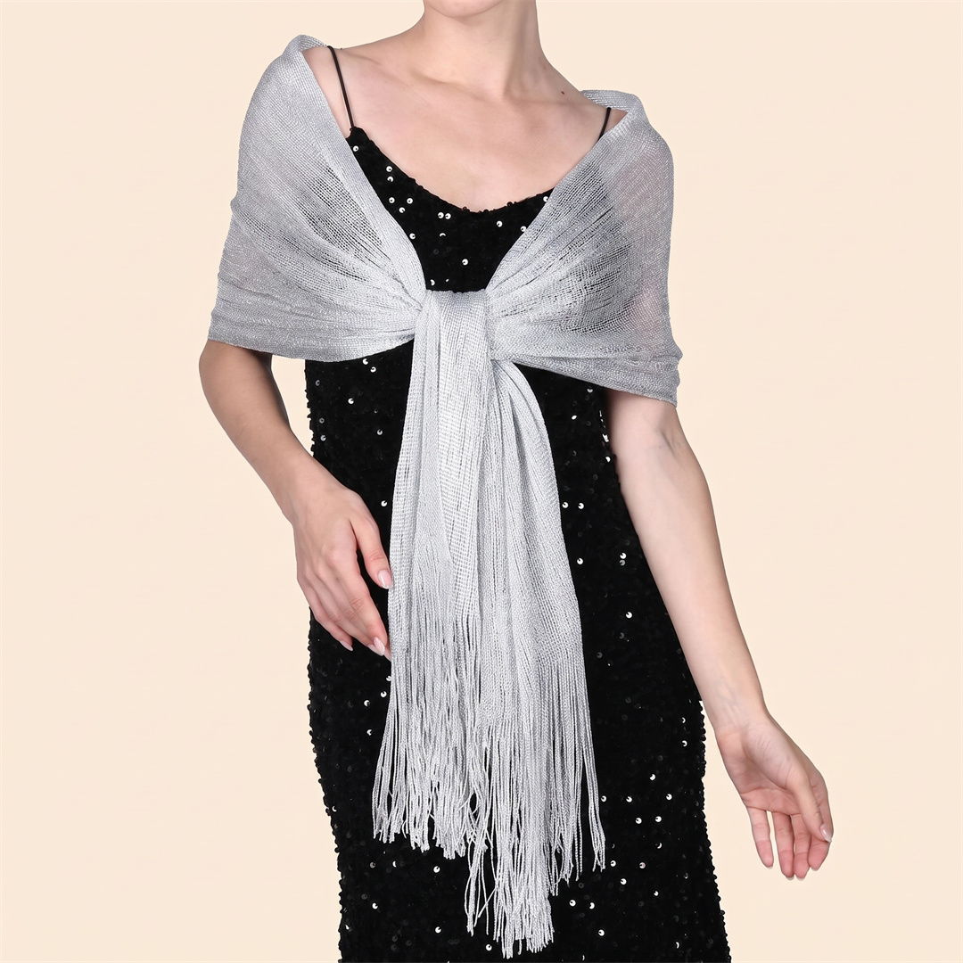 Modischer, glänzender Sonnensc – Tassel Fringe Trim Bewertung und Preis