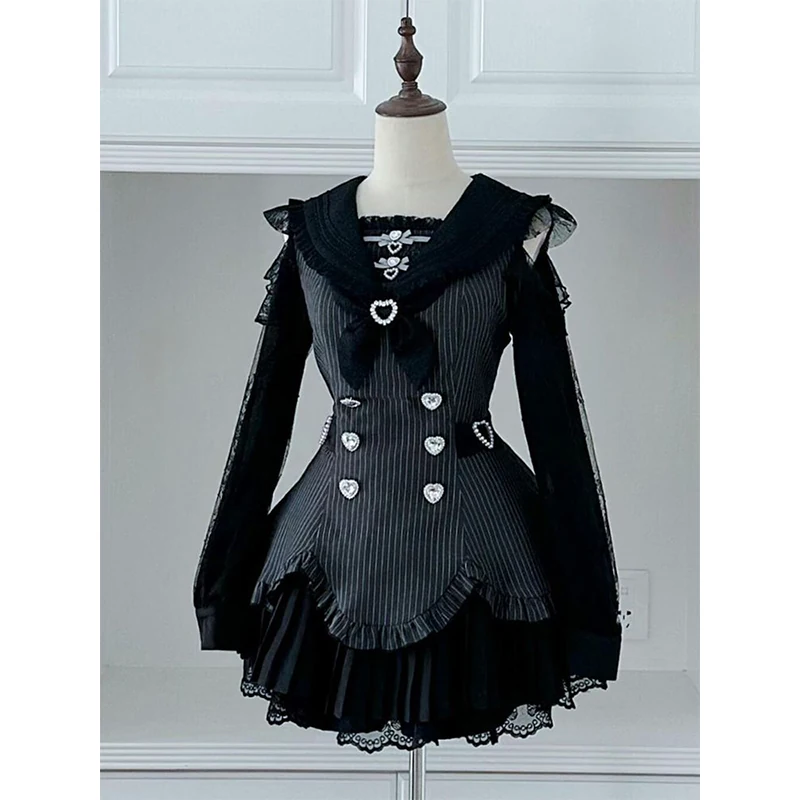 Süßes Lolita-Kleid im japanisc – Elastic Lace Trim Bewertung und Preis